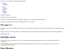 Tablet Screenshot of digitalbase.be